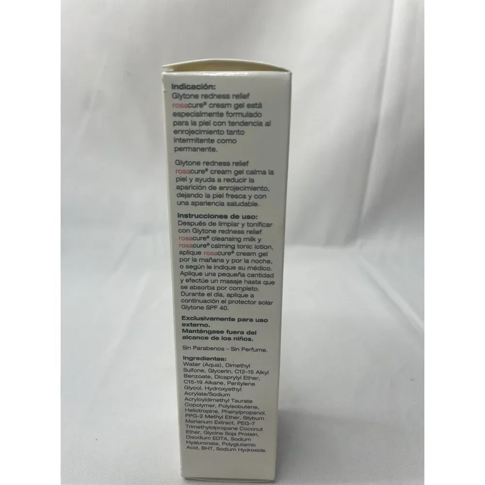 Glytone Redness Relief Original Formula 7.2 Treat Rosacure Gel Cream‎ New